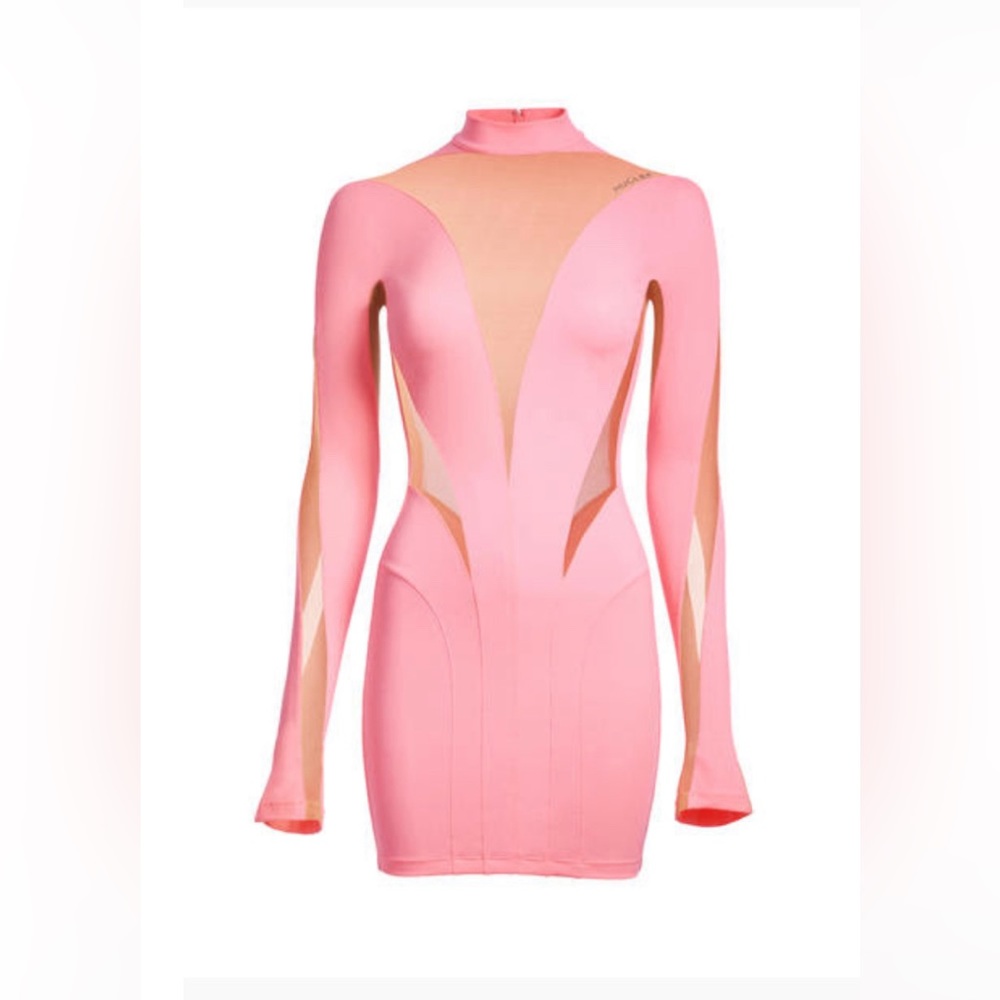 BNWT. Mugler x H&M Pink Mesh Small